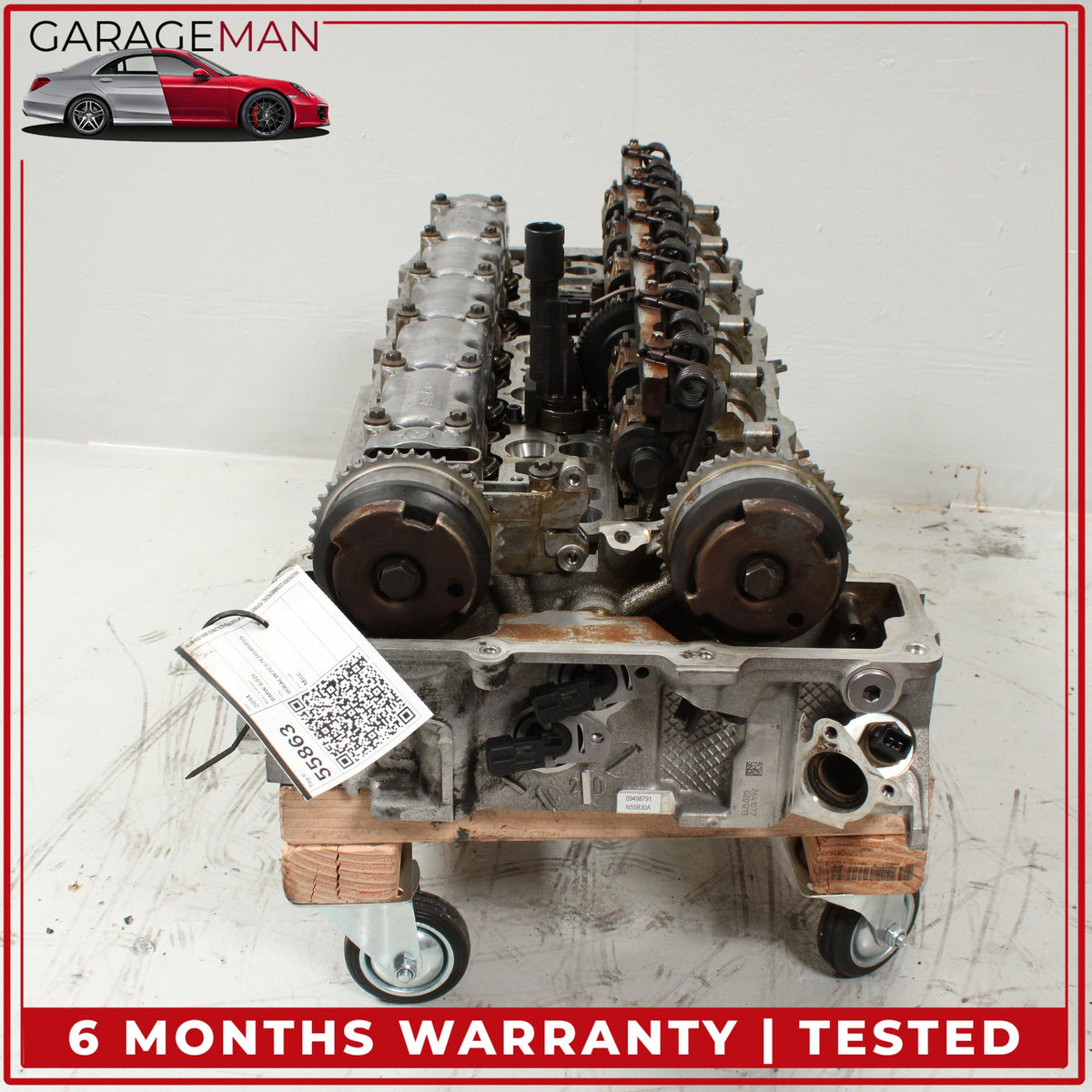 2012-2019 BMW 640i 740i M235i X5 3.0L N55 Engine Motor Cylinder Head OEM