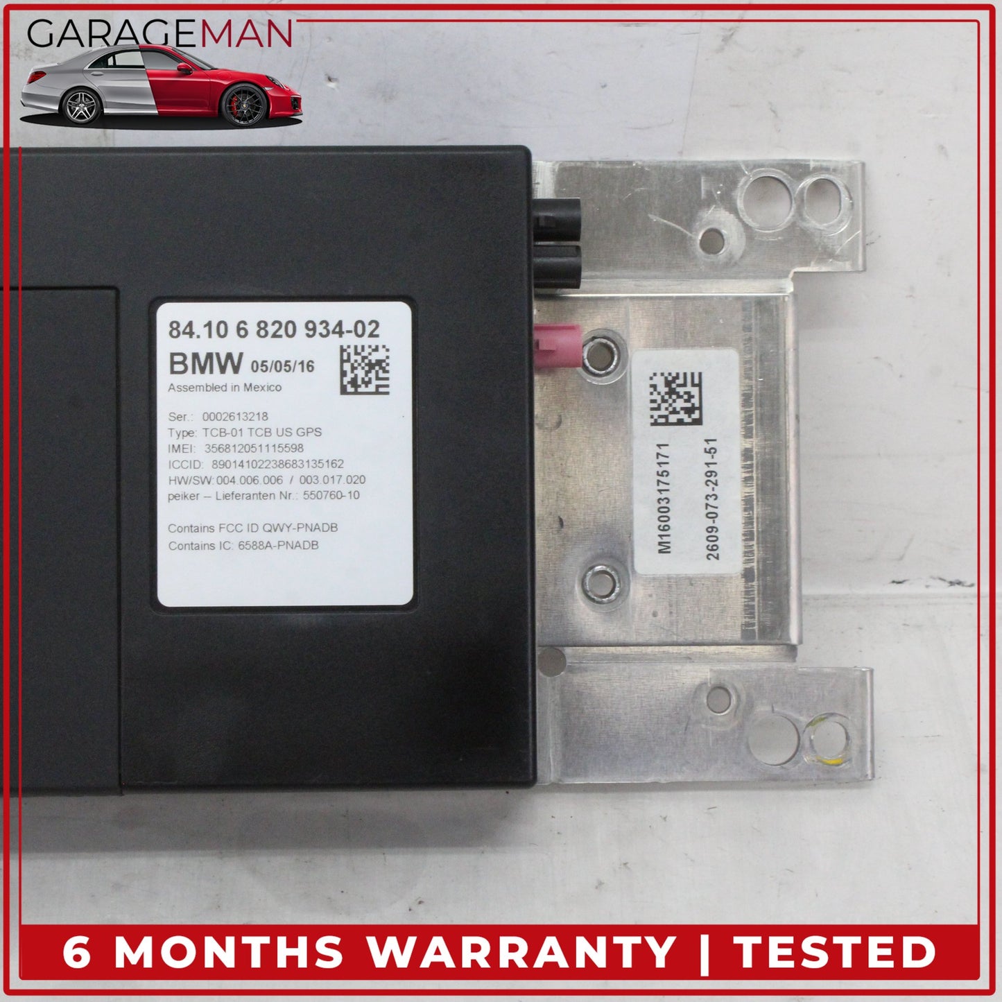 2014-2020 BMW X3 428i 435i 440i Telematics Communication Control Module Unit OEM