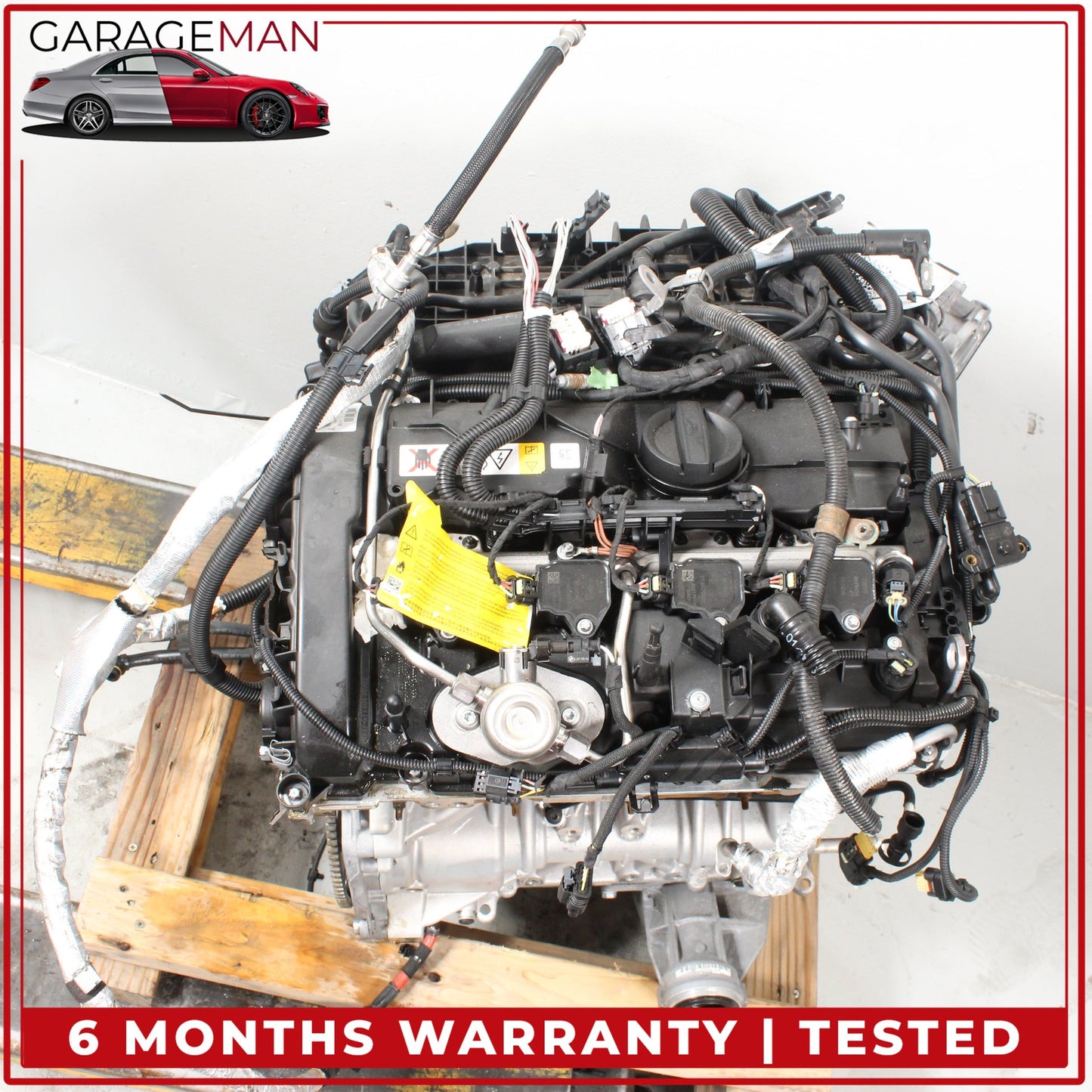 2016-2021 BMW 430i F36 AWD 2.0L I4 Engine Motor Assembly B46B20B mileage 80k