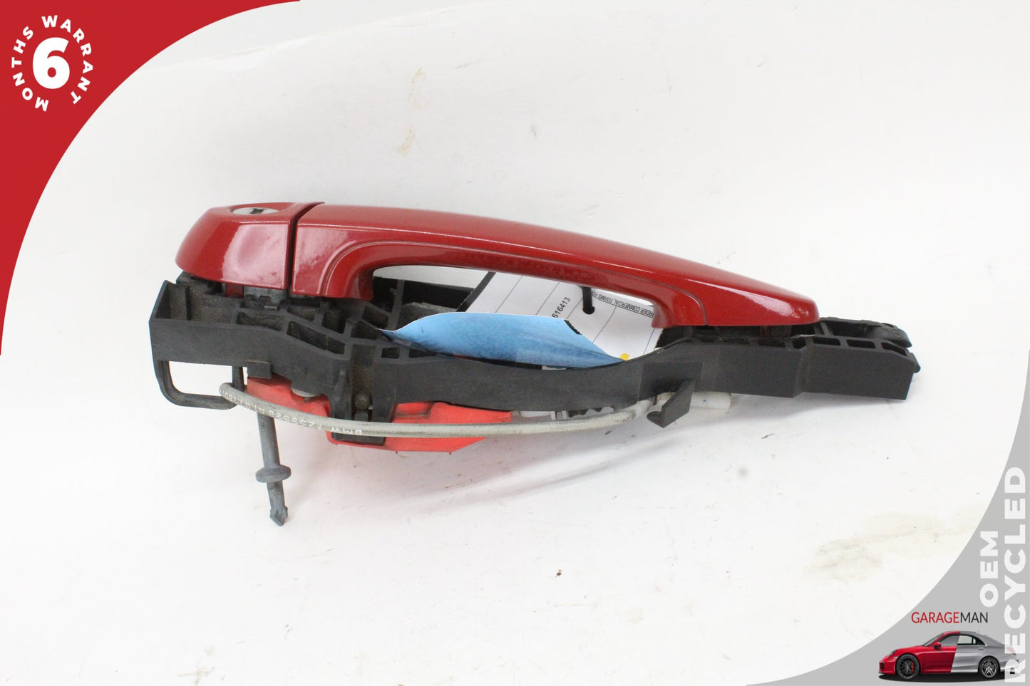 2012-2018 BMW 320i F30 Front Left Side Exterior Door Handle Red 7321639 OEM