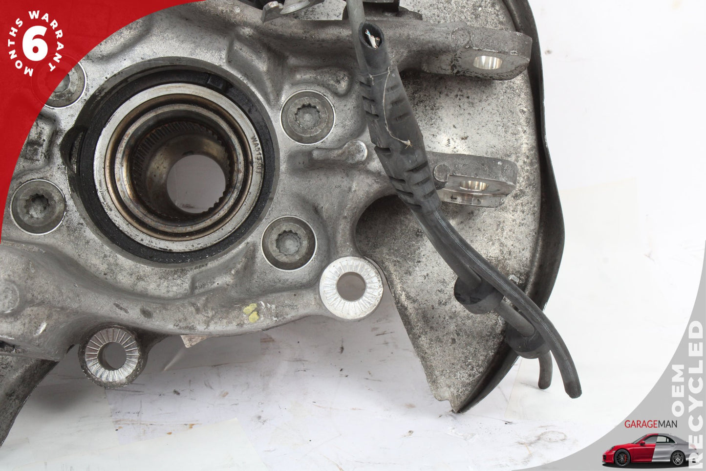 2009-2018 Audi A6 A7 AWD Rear Left Spindle Knuckle Wheel Hub 8K0505435AB OEM