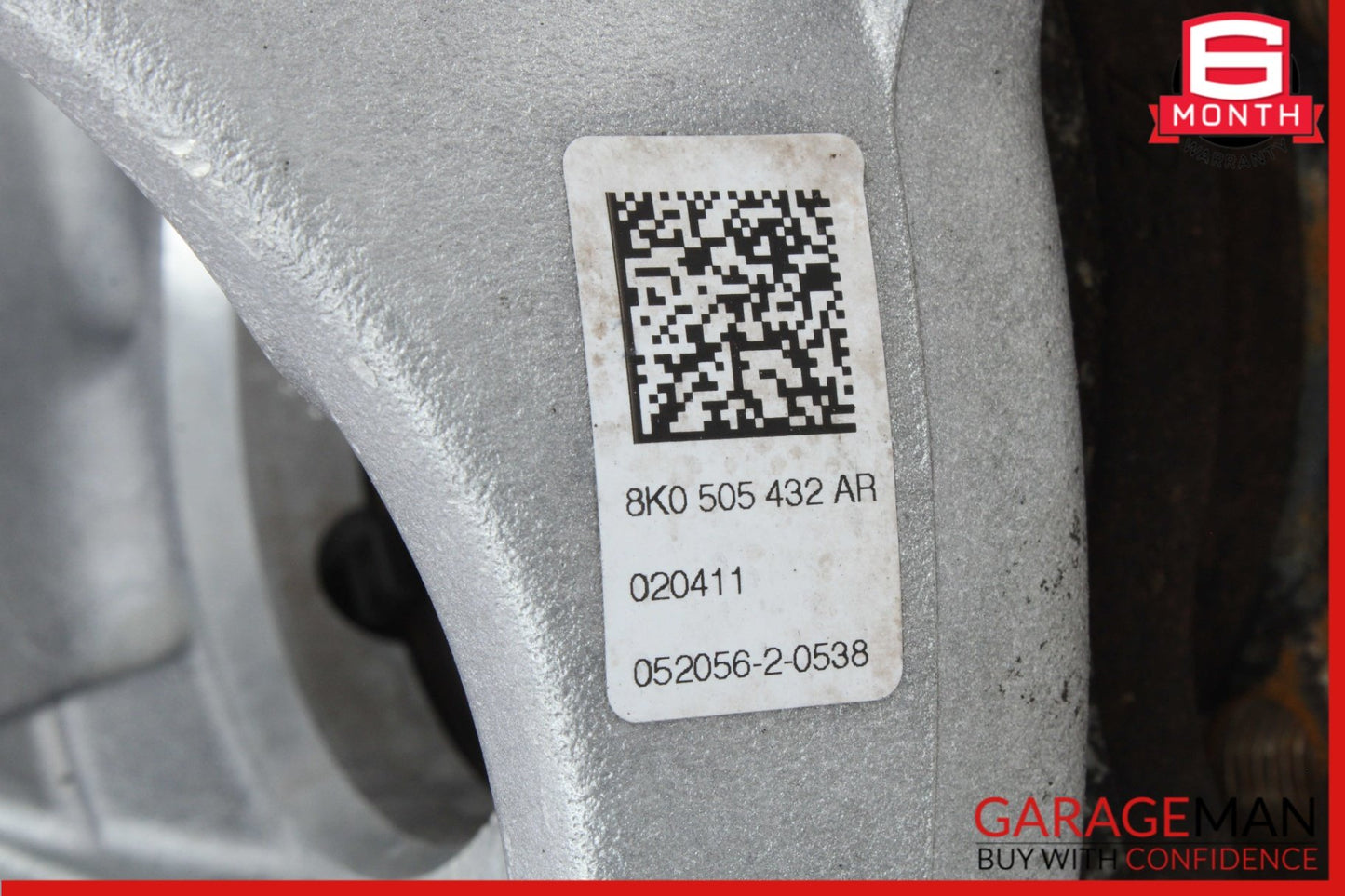 2009-2018 Audi A6 C7 Sedan Rear Right Spindle Knuckle Wheel Hub 8K0505432AR