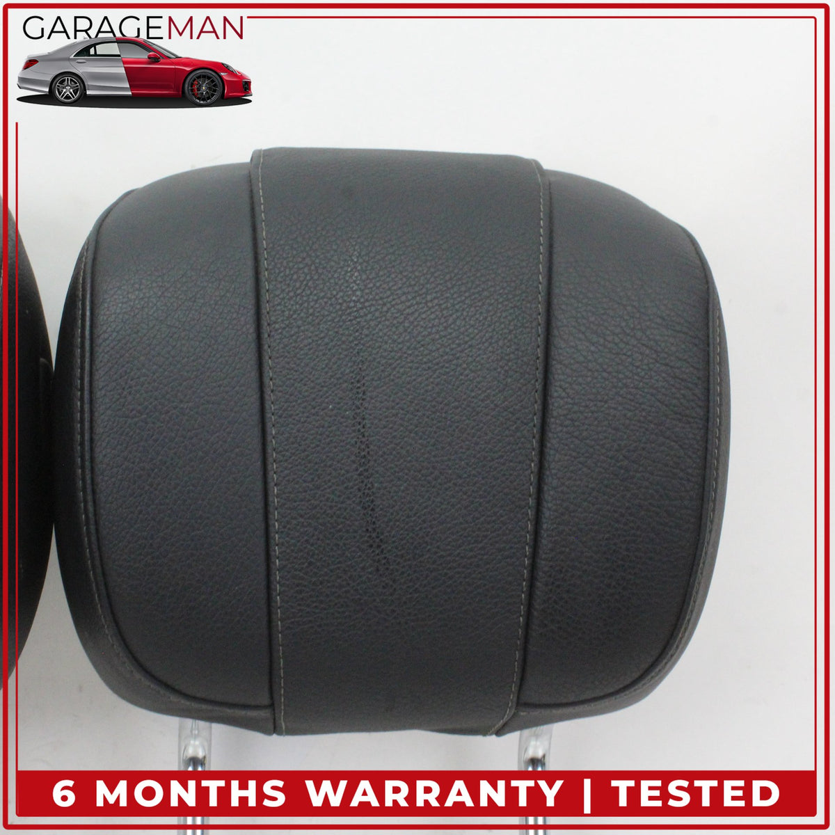 2014-2017 Mercedes W222 S550e Front Left and Right Side Seat Headrest Black OEM