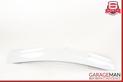 2014-2016 Porsche Cayman 981 Rear Bumper Spoiler Wing White 981504205 OEM