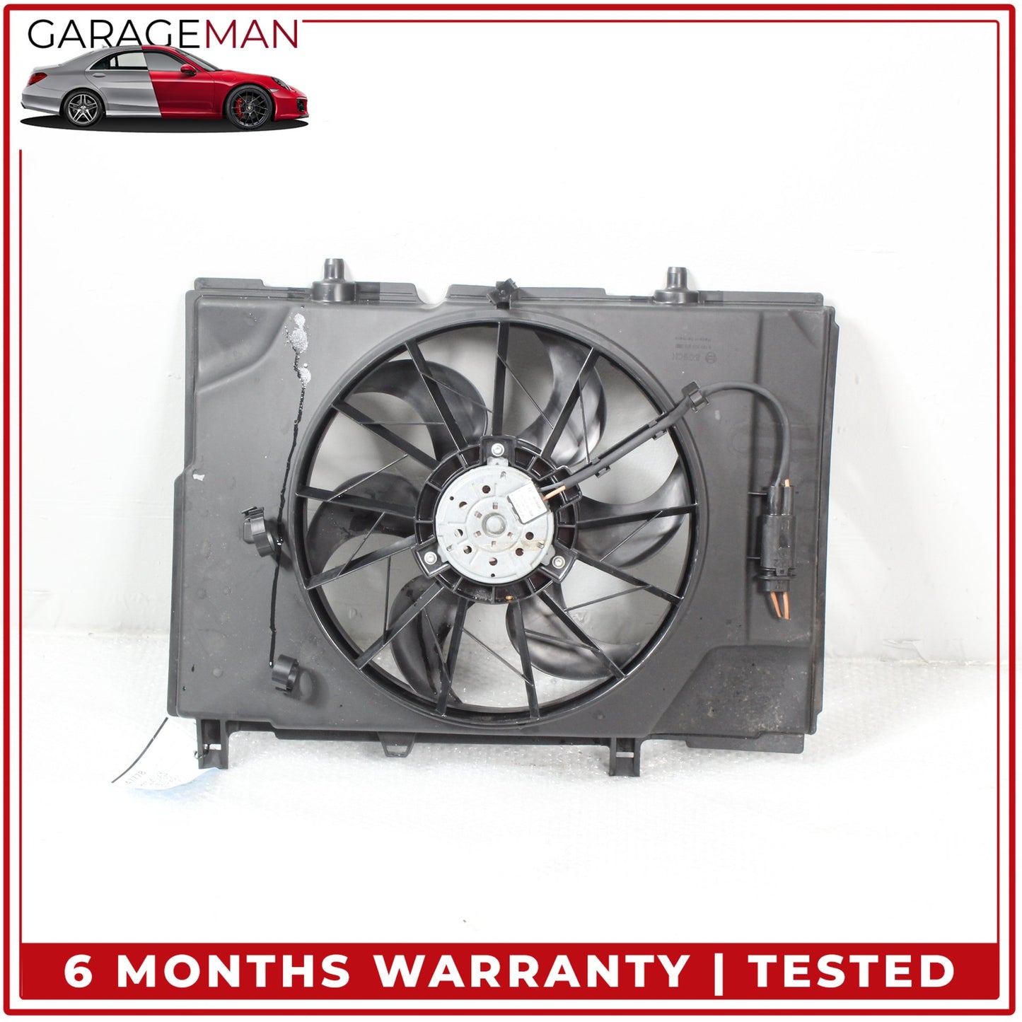 1997-2004 Mercedes R170 SLK230 Engine Radiator Cooling Fan Motor Assembly OEM