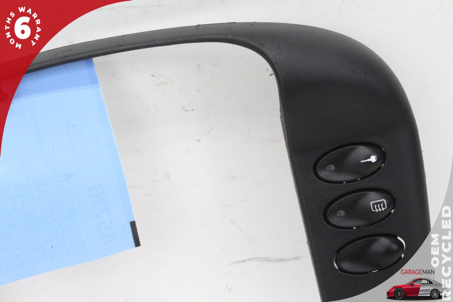 1999-2005 Porsche 911 996 RWD Dashboard Radio Bezel Trim 99655223306 OEM