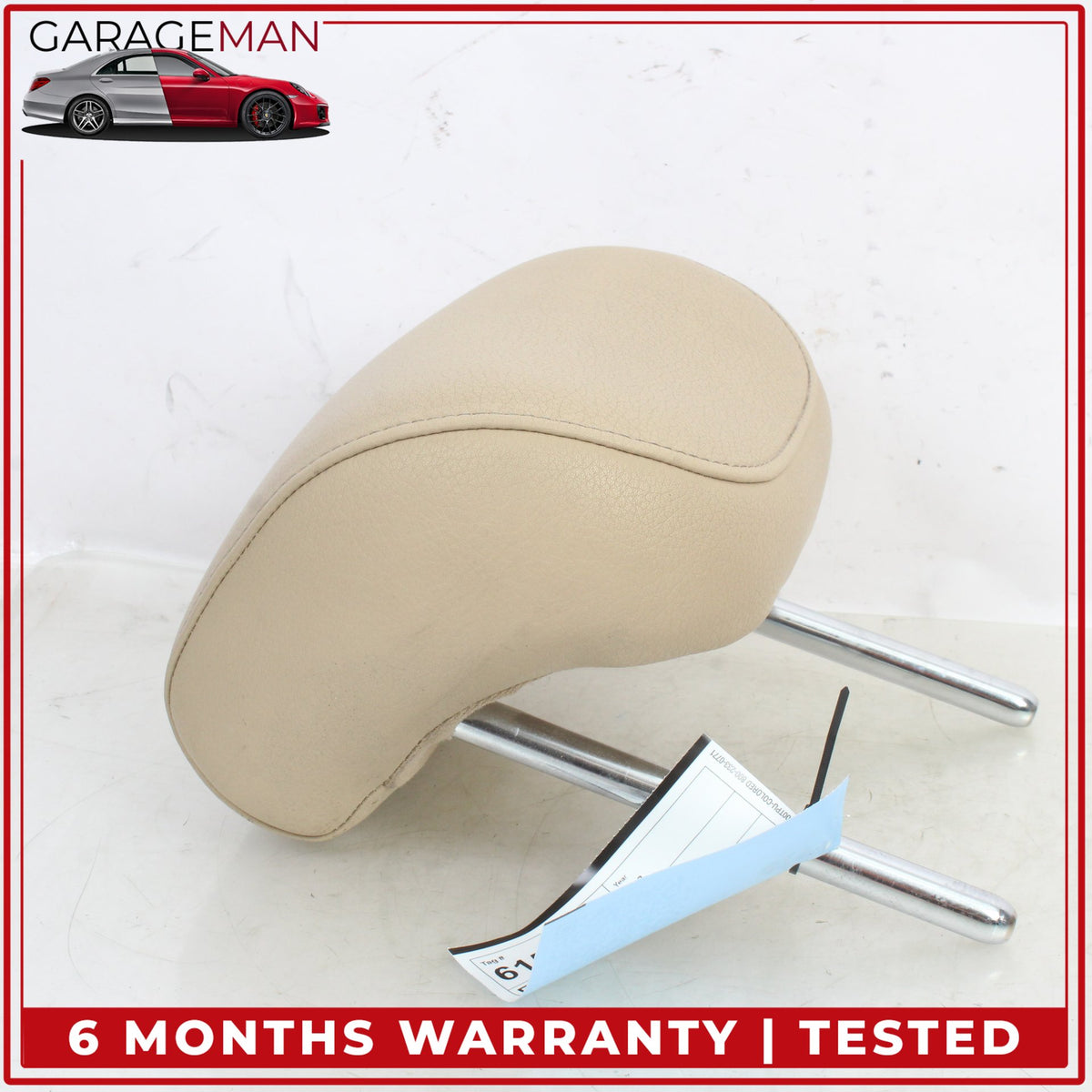 2012-2018 Audi A7 S7 RS7 Rear 2nd Second Row Seat Headrest Head Rest Set OEM