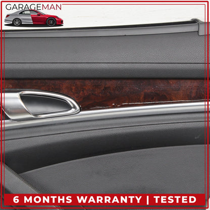 2010-2016 Porsche Panamera 970 Rear Right Side Interior Door Trim Panel OEM
