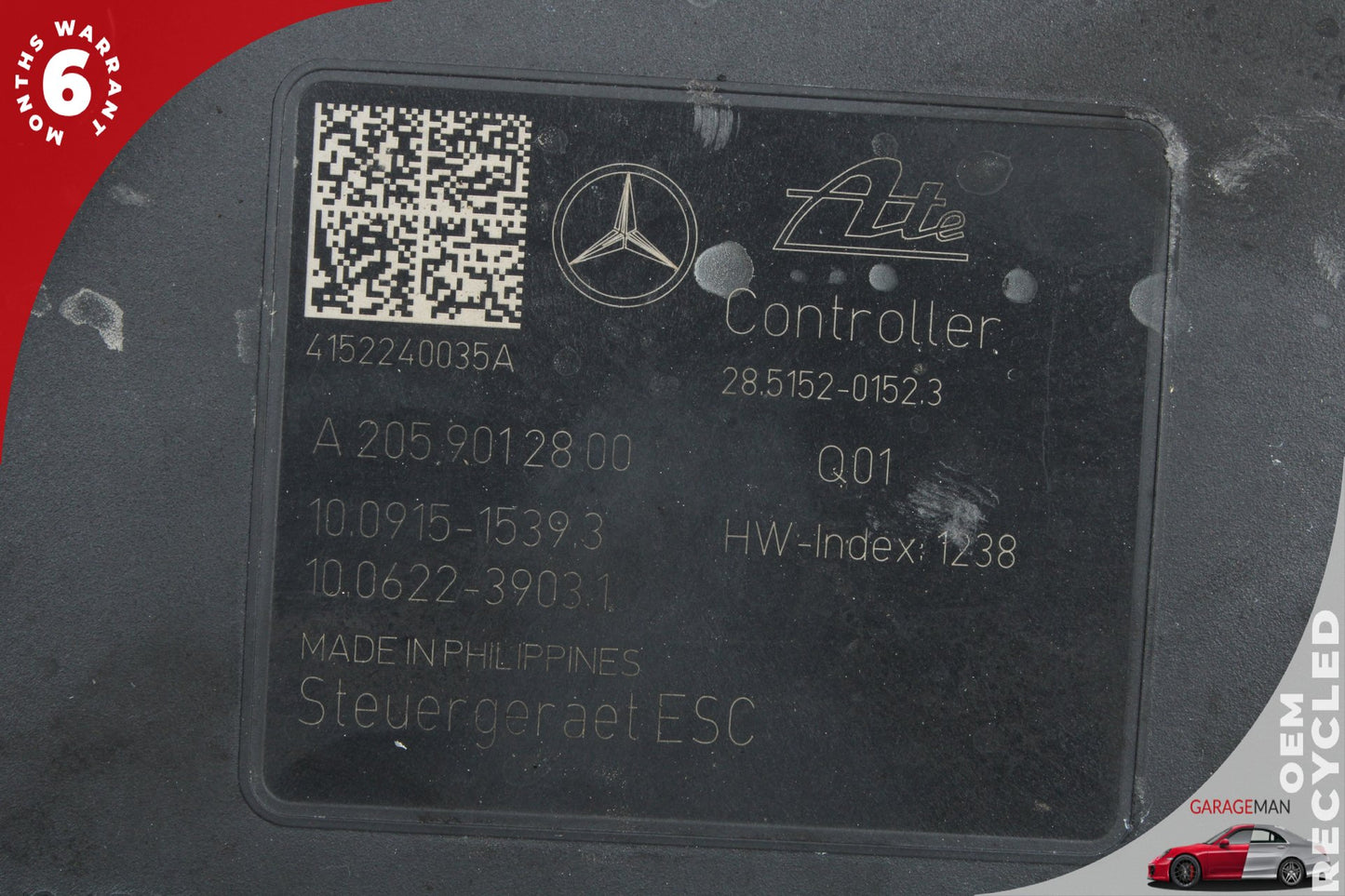 2015-2020 Mercedes W205 C300 ABS Anti Lock Brake Pump Module 2059012800 OEM