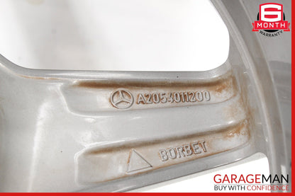2015-2018 Mercedes W205 C300 Rear Wheel Rim 8.5Jx18H2 ET49 2054011200 OEM