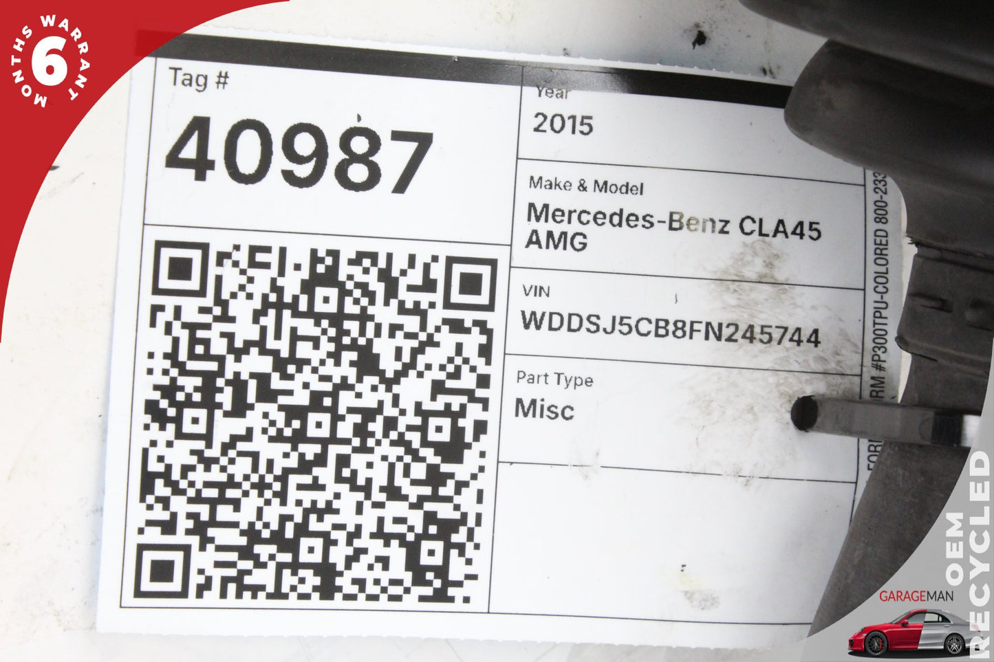15-20 Mercedes-Benz CLA45 AMG W117 AWD Front Left Axle Shaft 2463309200