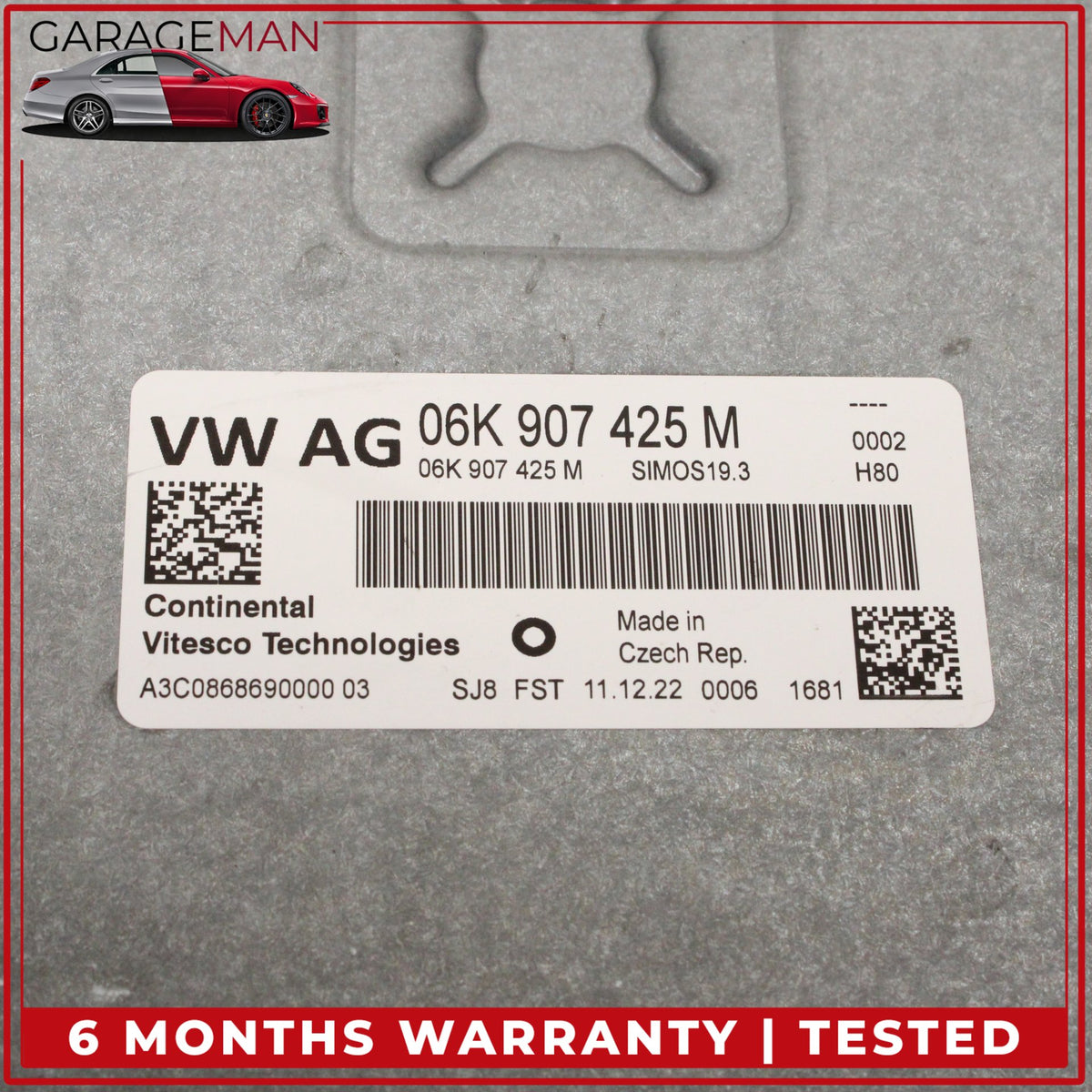 2022-2026 Porsche Macan 95B 2.0L Engine Computer Control Module 06K907425M OEM