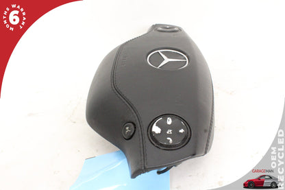 2007-2010 Mercedes W221 S550 Front Left Steering Wheel Airbag Air Bag Black OEM
