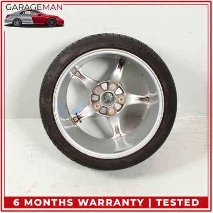 1998-2005 Porsche 911 996 Rear Wheel Rim w/ Continental Tire 10JX18 ET65 OEM