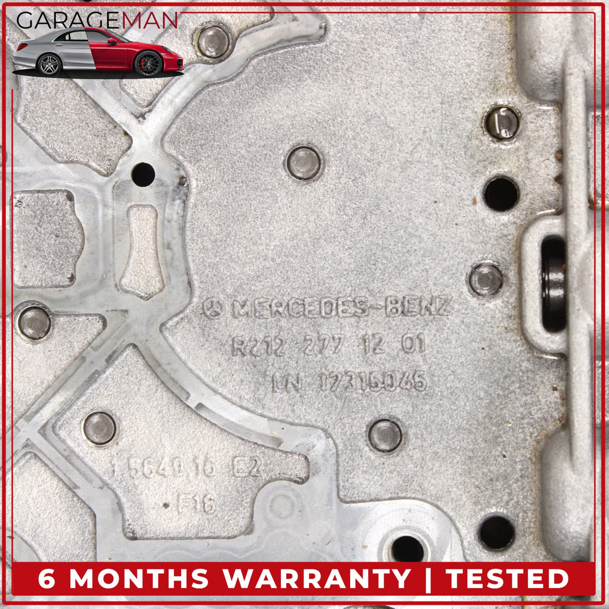 Mercedes W212 E350 SLK350 7G Tronic Transmission Valve Body TCM 2122771301 OEM