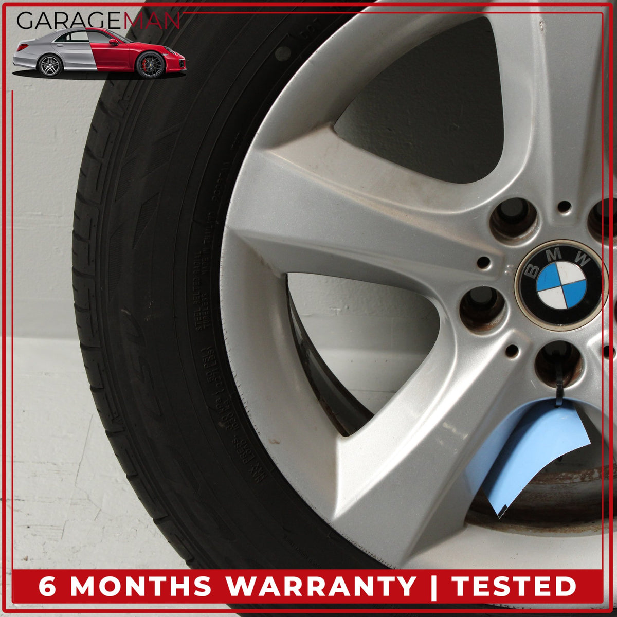 2007-2013 BMW X5 E70 Front or Rear Wheel Rim w/ Tire 8.5JX18EH2 IS46 6772243 OEM