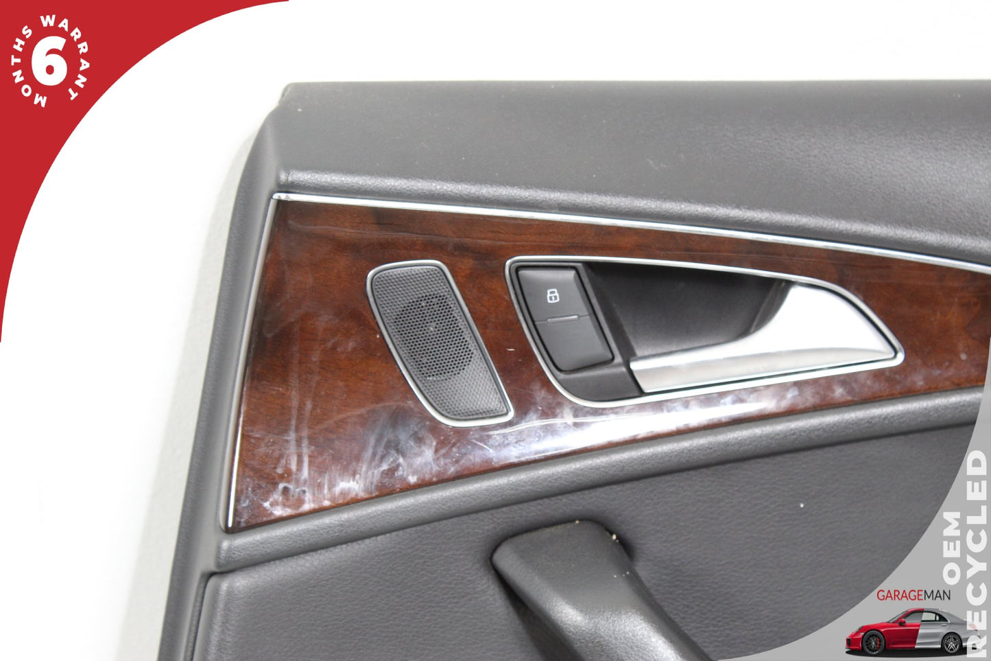 2012-2018 Audi A6 S6 Rear Right Side Interior Door Panel 4G0867222 OEM