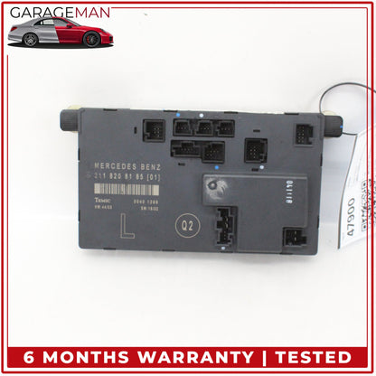 2003-2009 Mercedes-Benz E350 W211 Sedan Left Front Door Control Module 2118208185 OEM