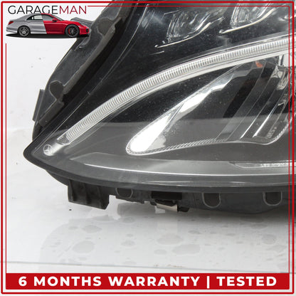 2015-2018 Mercedes W205 C300 Front Left Side LED Head Light Lamp 2059064103 OEM