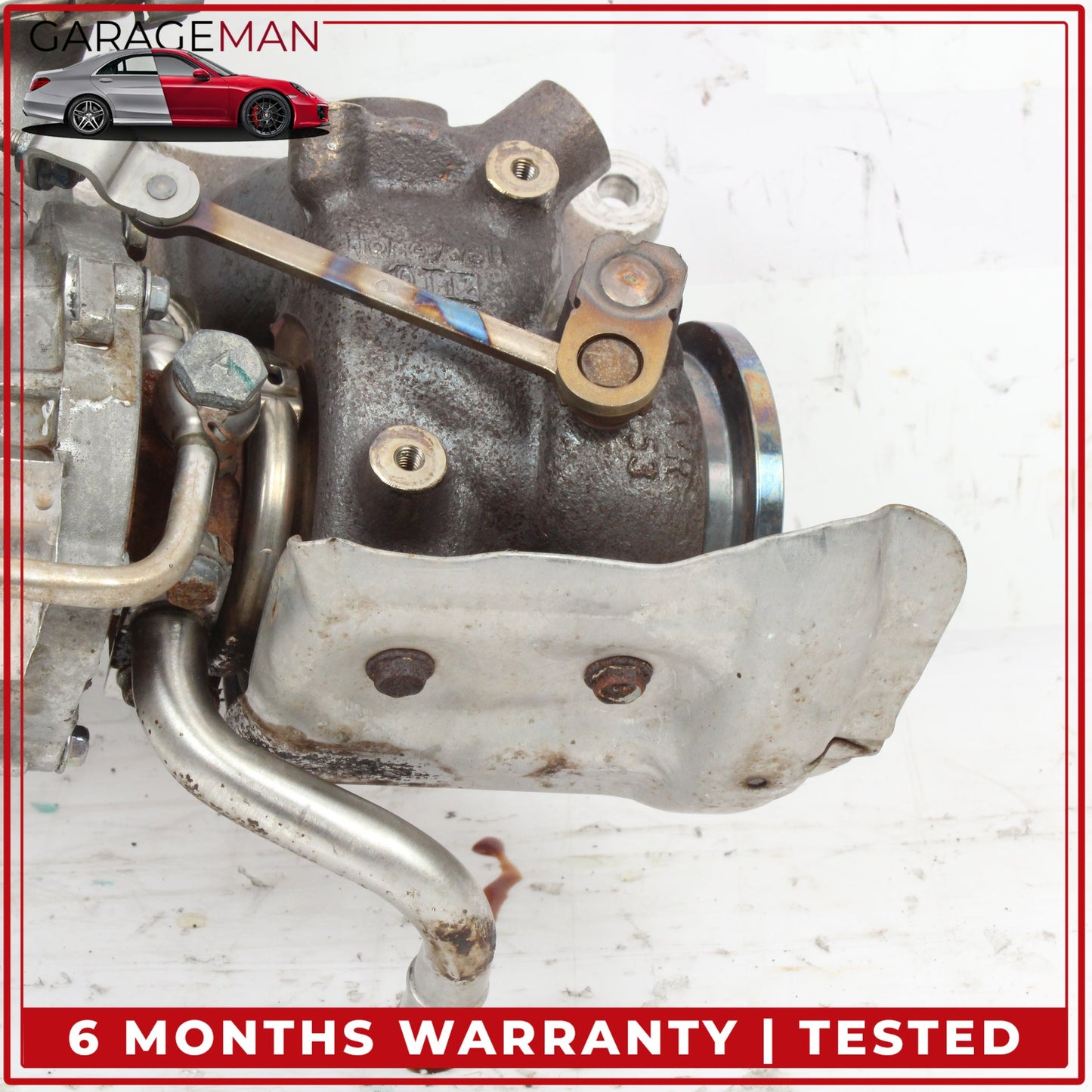 2016-2018 Infiniti Q50 Q60 3.0L Engine Left Side Turbocharger 144115CA0B OEM