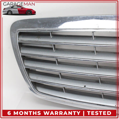 2003-2006 Mercedes-Benz E350 W211 Sedan Front Bumper Center Mesh Grille Grill 2118800383 OEM
