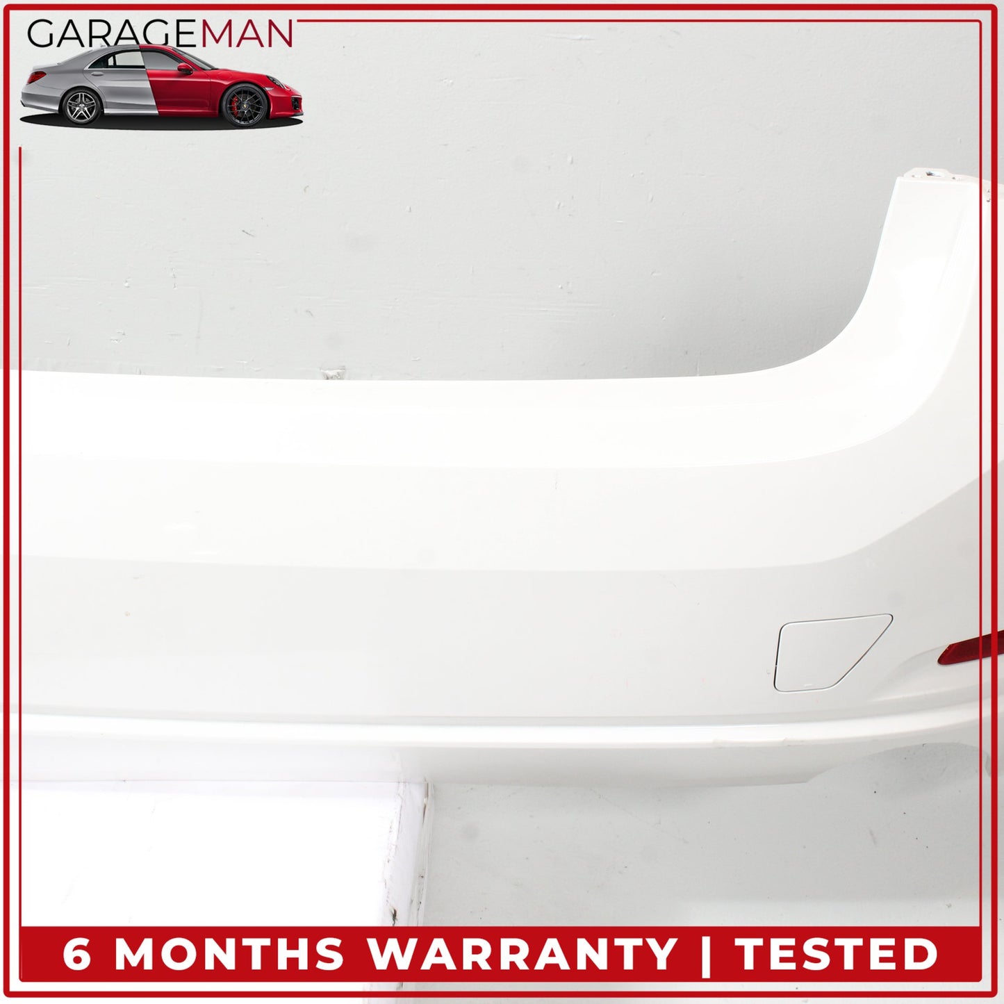 2019-2025 BMW 330i M340i Rear Bumper Cover Assembly White 51125A69624 OEM