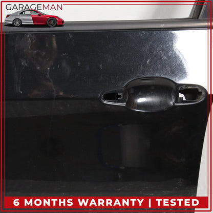 2007-2013 BMW X5 E70 Front Left Side Door Shell Black w/ Window Regulator OEM