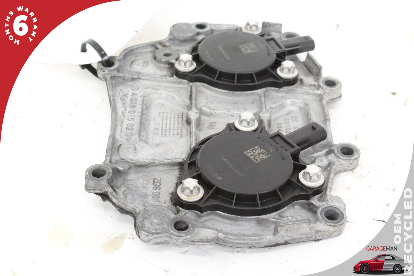 2012-2018 Mercedes X166 GL450 GLE350 Front Engine Timing Chain Cover Plate OEM