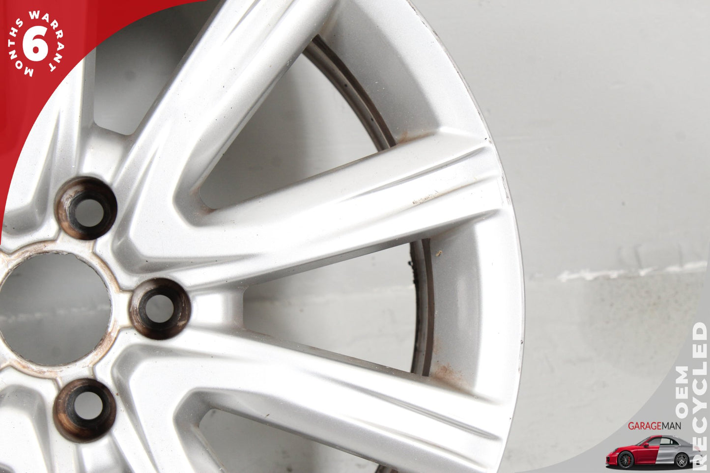 2012-2018 Audi A6 S6 Wheel Rim 10 Spoke 8.0JX18H2 ET39 4G0601025AD OEM