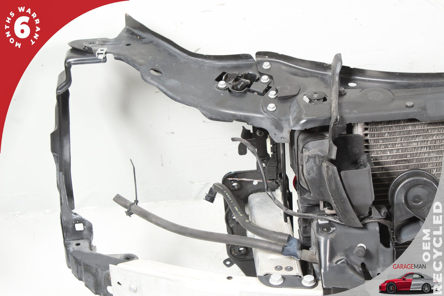 2003-2009 Mercedes-Benz E350 W211 Radiator Support Reinforcement Bar w/ Radiators Assembly 2116200916 OEM