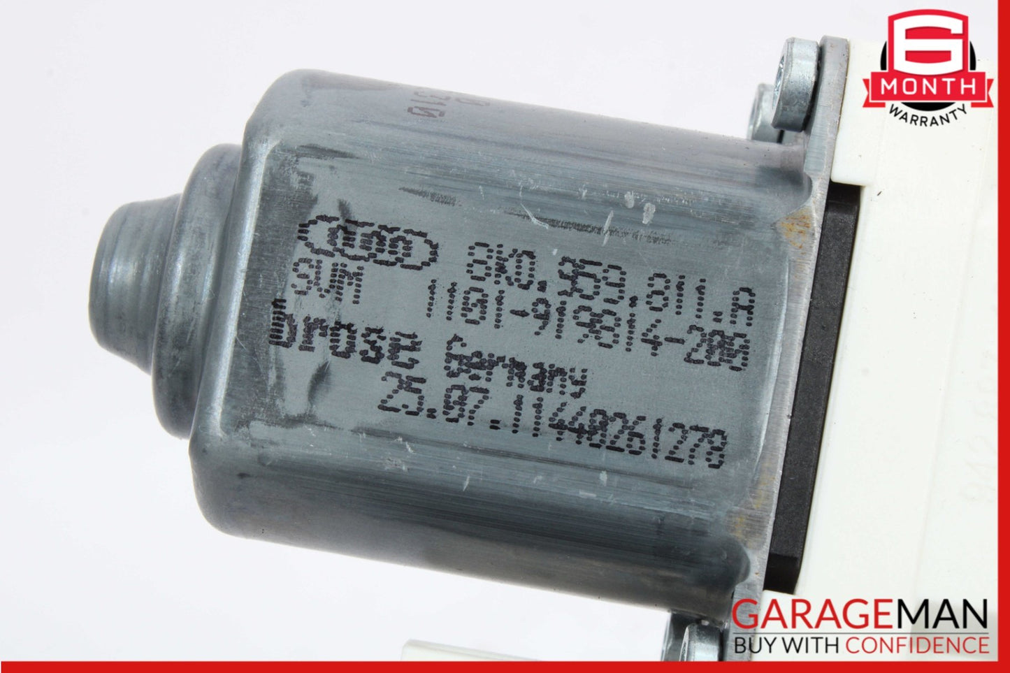 2009-2018 Audi A6 C7 Sedan Rear Left Window Regulator Motor 8K0959811 OEM