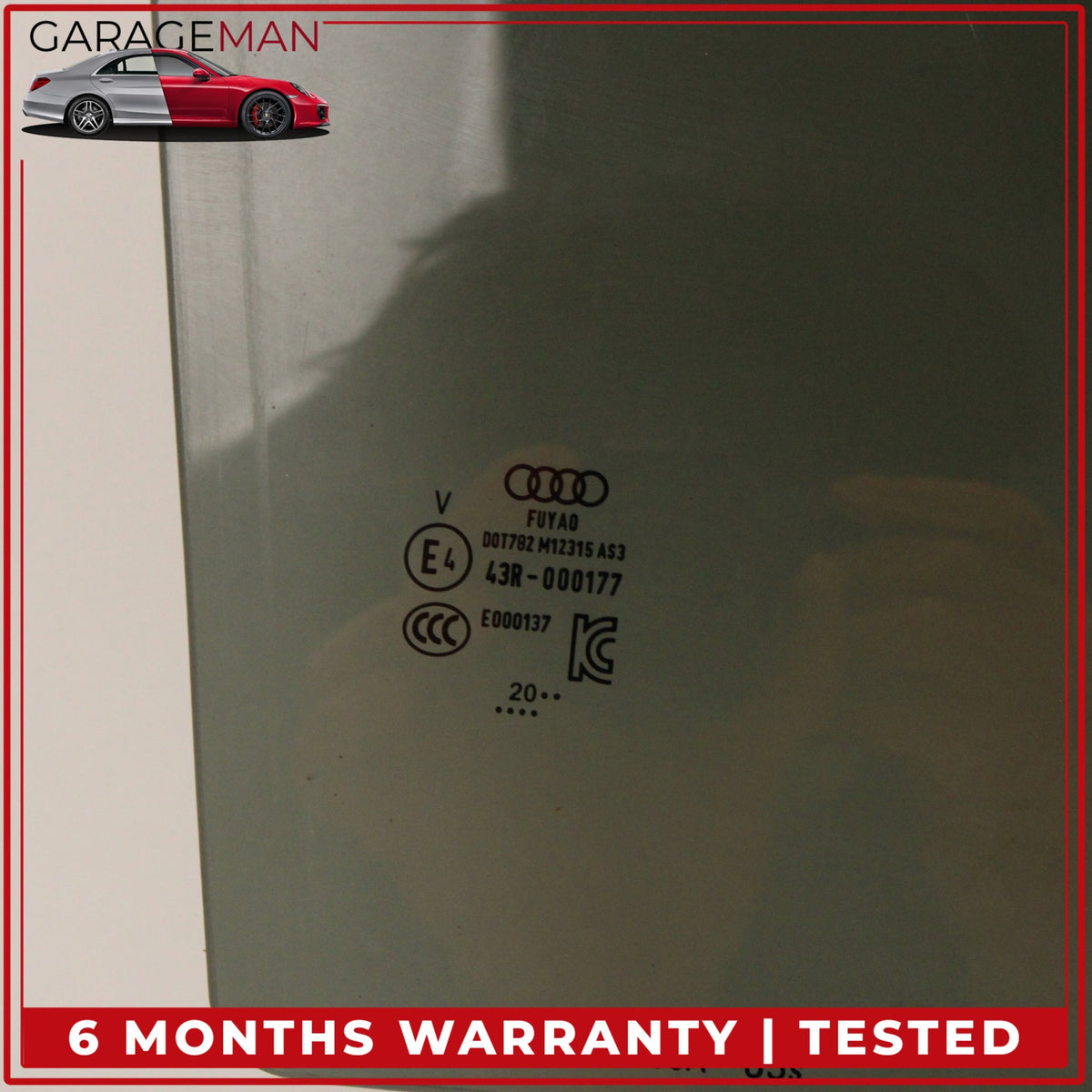 2019-2023 Audi Q3 Rear Right Passenger Side Door Window Glass 83A845206A OEM