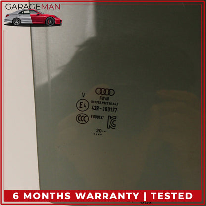 2019-2023 Audi Q3 Rear Right Passenger Side Door Window Glass 83A845206A OEM