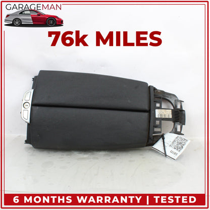 2012-2018 BMW 650i F13 Front Center Armrest Lid Cover Black Nappa 9216385 OEM