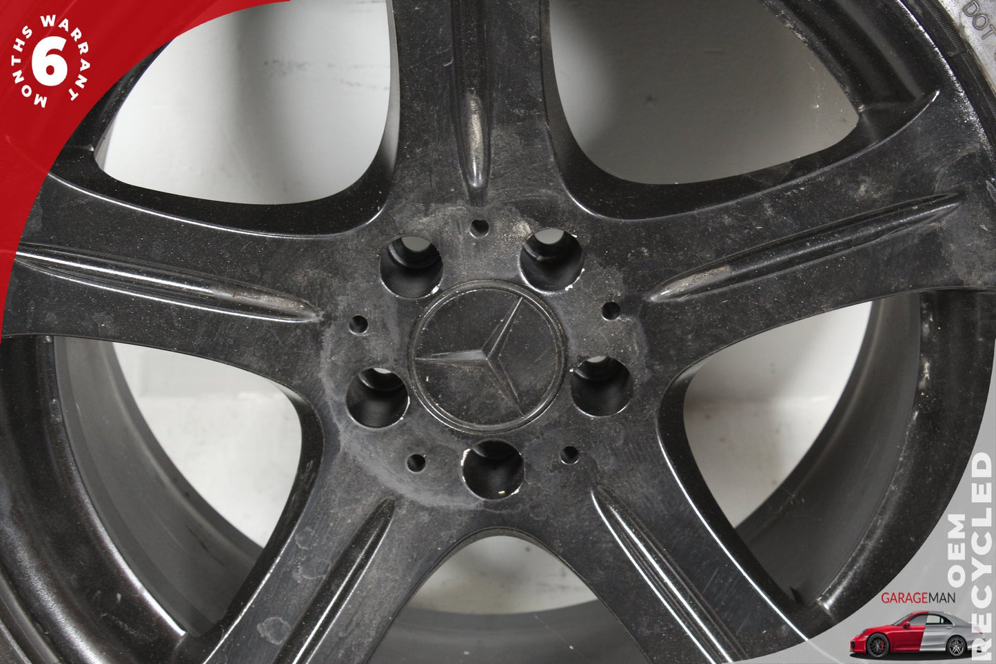 2006-2007 Mercedes W219 CLS500 Rear Wheel Rim w/ Tire 9.5JX18H2 ET33 2194010302