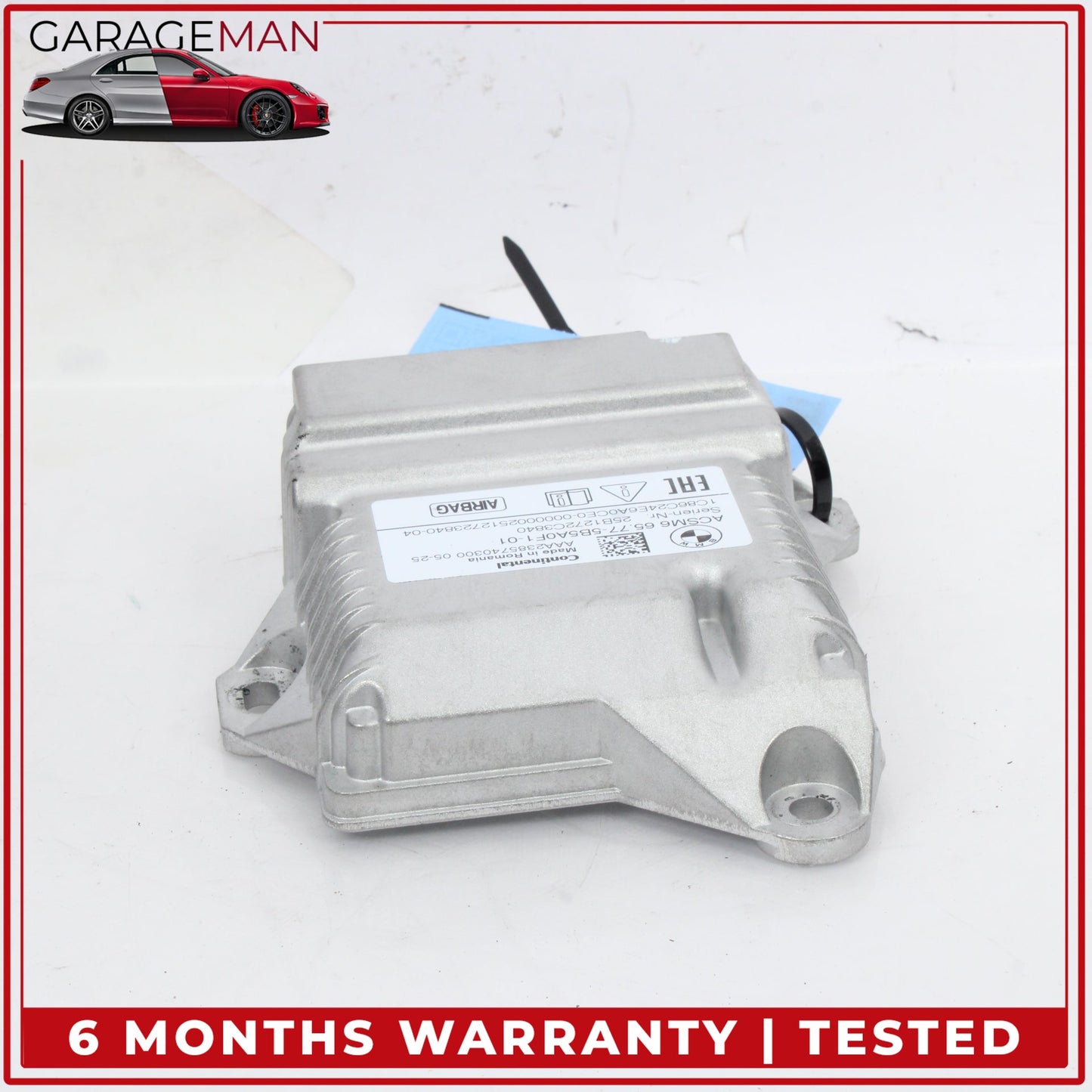 2023-2026 BMW X2 U10 SUV Airbag Air Bag Sensor SRS Control Module 65775B5A0F1 OEM