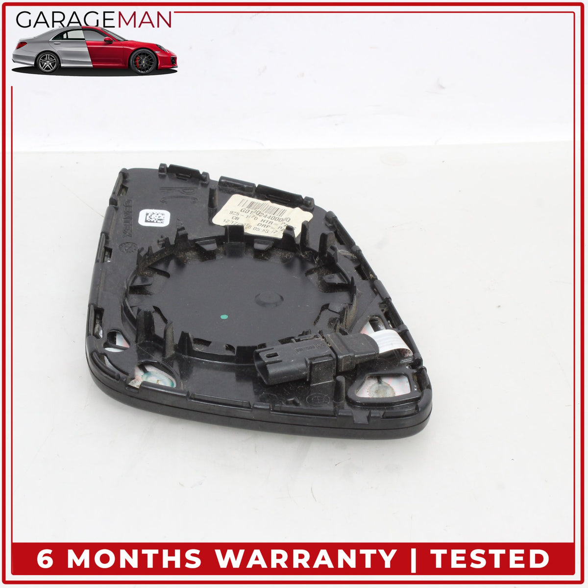 2009-2015 BMW 740i F01 Right Door Mirror Glass 7228612 OEM