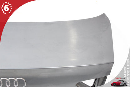 2010-2017 Audi A5 S5 Rear Trunk Lid Deck Shell Panel Gray 8F0827023D OEM
