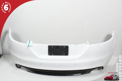 2008-2015 Audi TT 8J AWD Rear Bumper Cover Panel Assembly 8J0807317 Ibis White