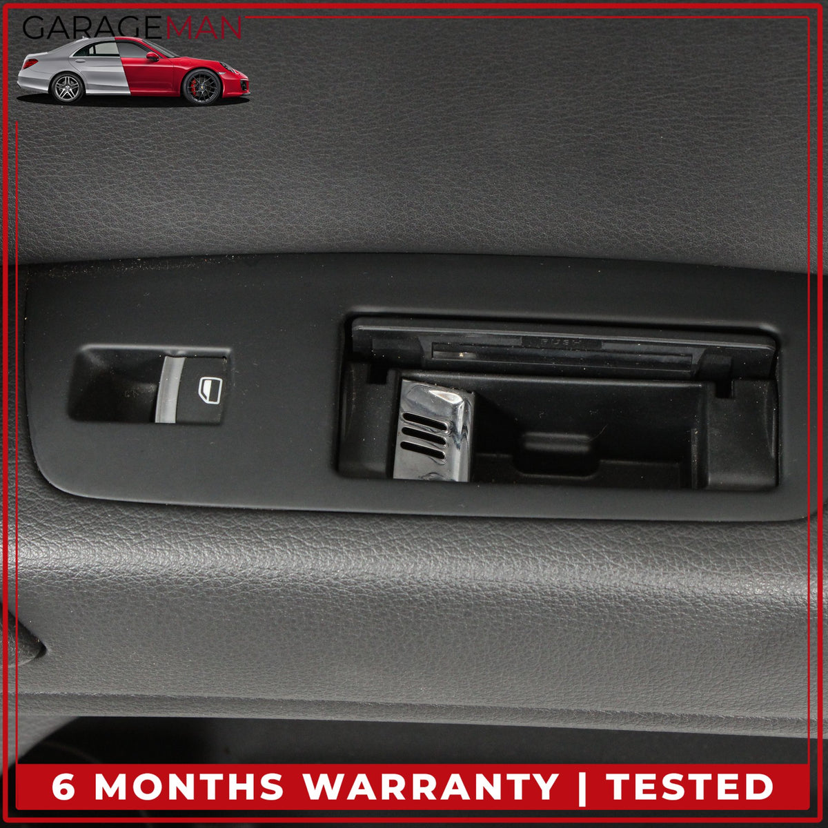 2007-2015 Audi Q7 Rear Right Side Interior Door Trim Panel w/ Sun Shade OEM