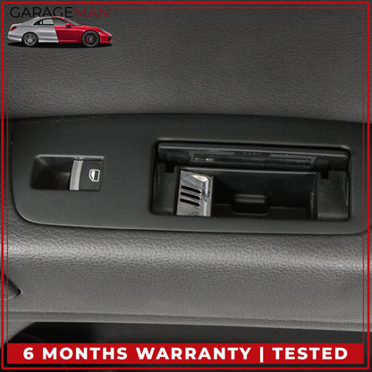 2007-2015 Audi Q7 Rear Right Side Interior Door Trim Panel w/ Sun Shade OEM