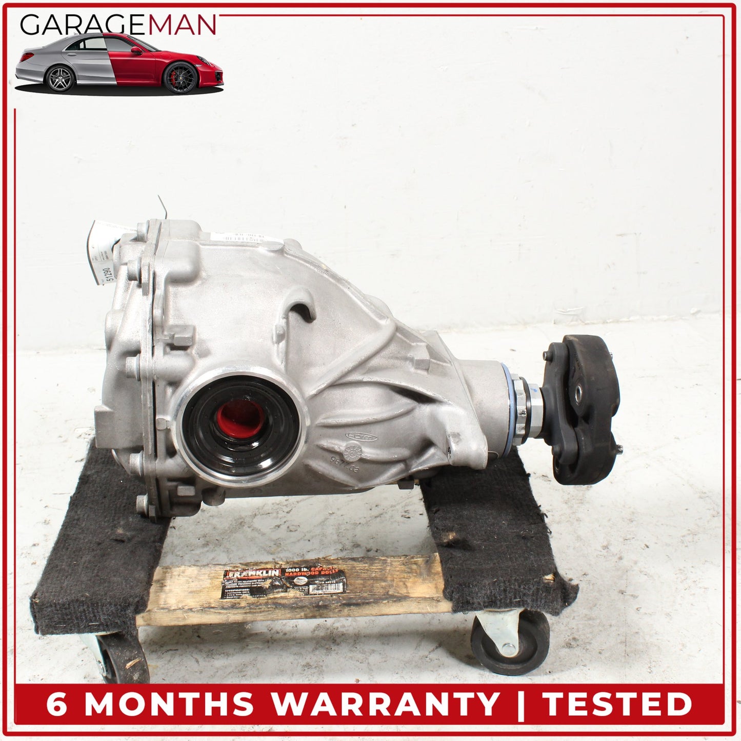 2011-2016 BMW 550i RWD 4.4L Rear Differential Axle Carrier 7577099 OEM