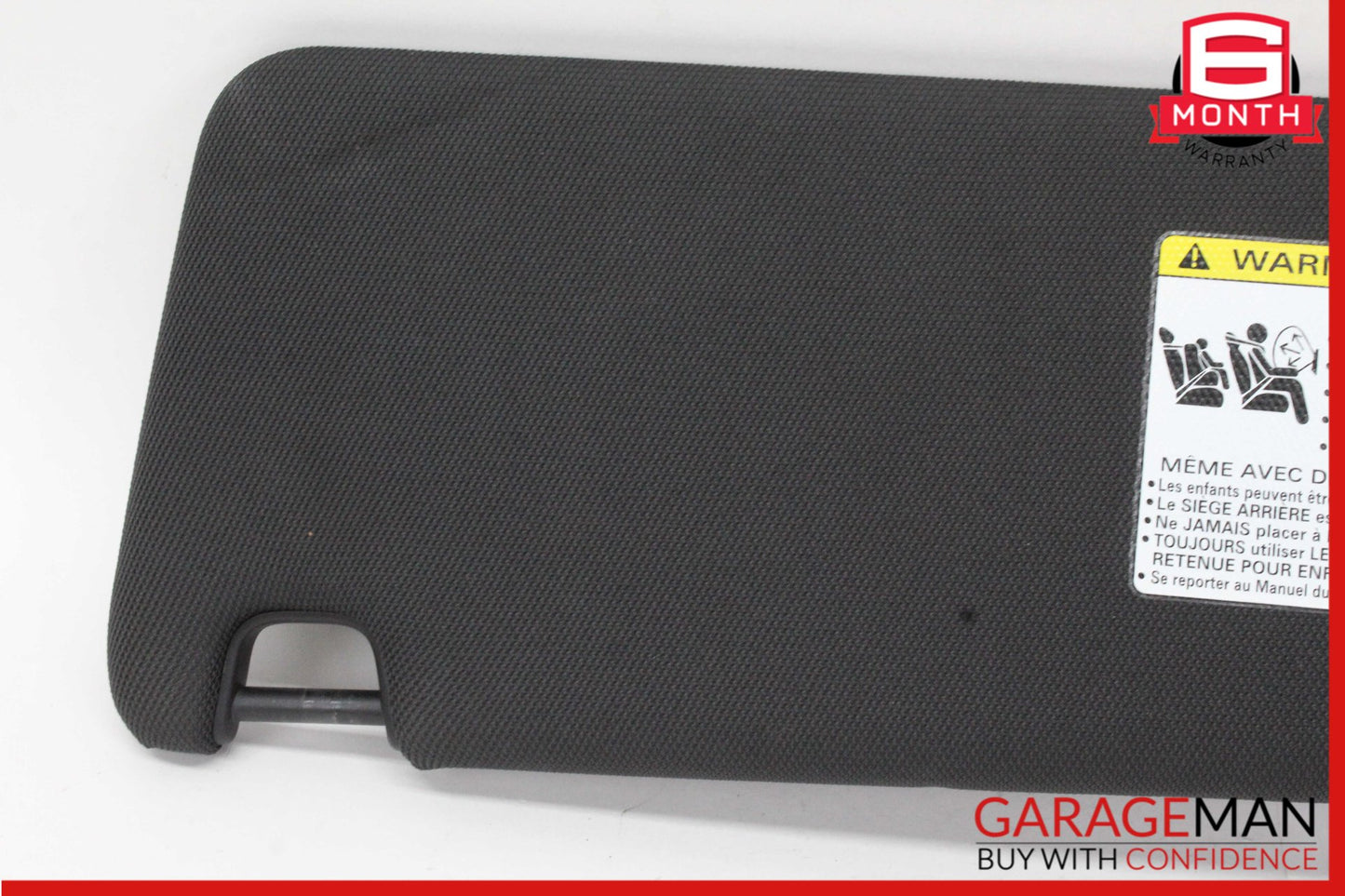 2012-2018 Audi A6 A7 Front Right Passenger Side Sun Visor Black 4G0857552 OEM