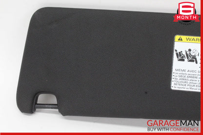 2012-2018 Audi A6 A7 Front Right Passenger Side Sun Visor Black 4G0857552 OEM