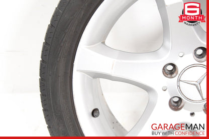 2005-2007 Mercedes W203 C230 C350 Rear Wheel Rim w/ Tire 8.5JX17H2 ET34 OEM