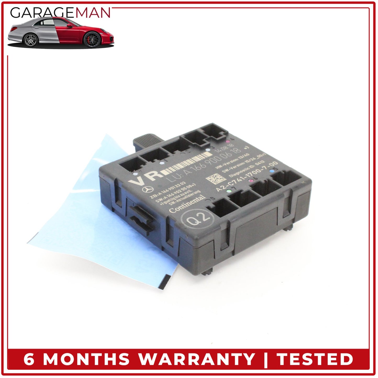 2012-2020 Mercedes-Benz CLA250 W117 Sedan Right Front Door Control Module 1669000618 OEM