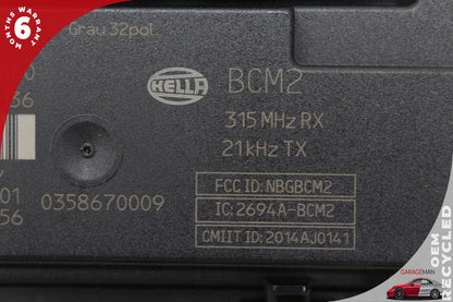 2012-2018 Audi A6 Sedan Keyless Comfort Body Control Module 4H0907064 OEM