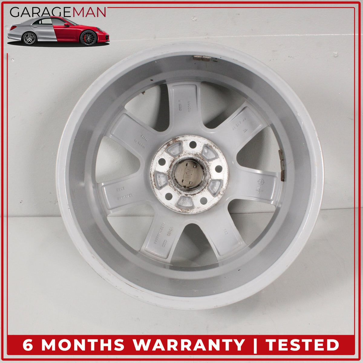 2007-2015 Audi Q7 4L Front or Rear Side Wheel Rim 7.5JX18H2 ET53 4L0071498 OEM