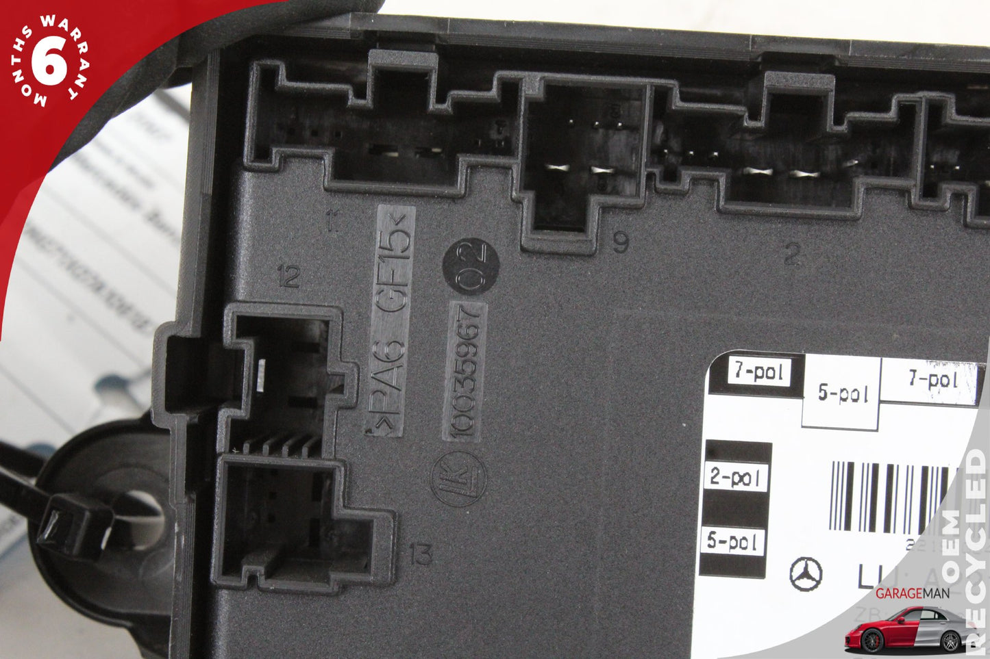 07-13 Mercedes S550 S-Class W221 Right Front Door Control Module 2219007501