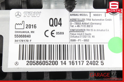 15-20 Mercedes W205 C300 Front Right Side Dashboard Dash Air Bag Airbag OEM